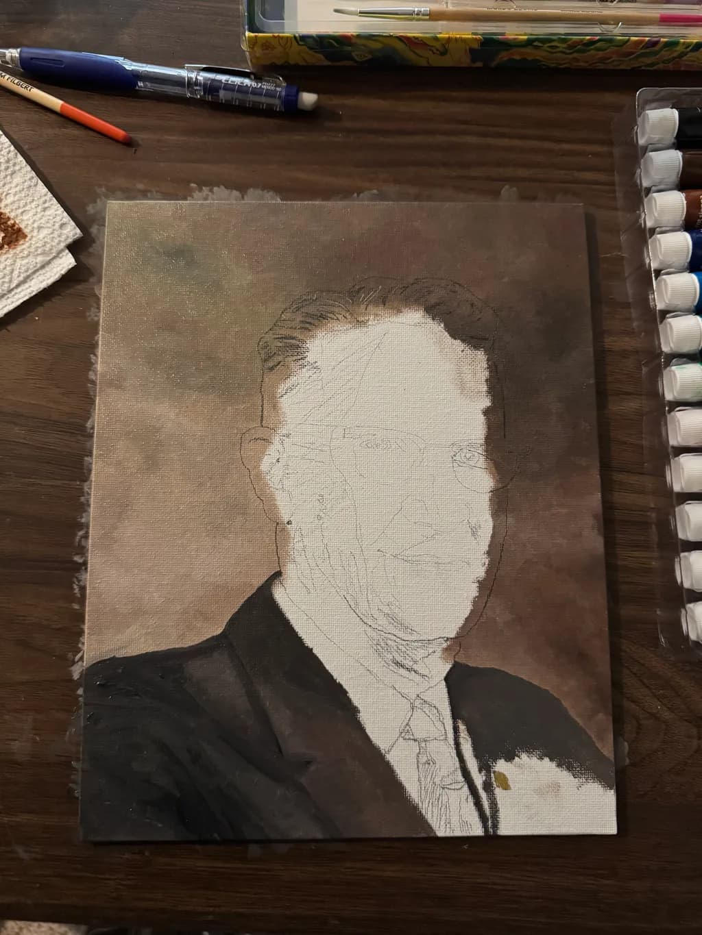 Portrait in Progress