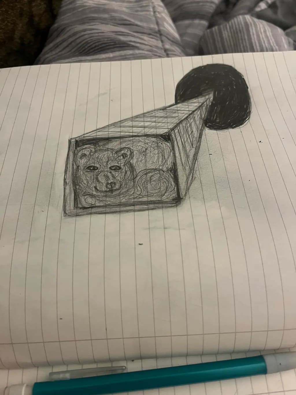 Surreal Lion Box