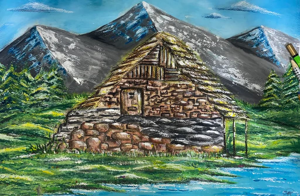 Stone Cottage by the Lake