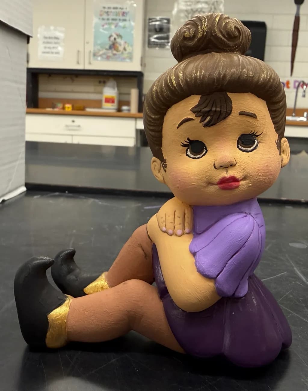 Thoughtful Child Figurine