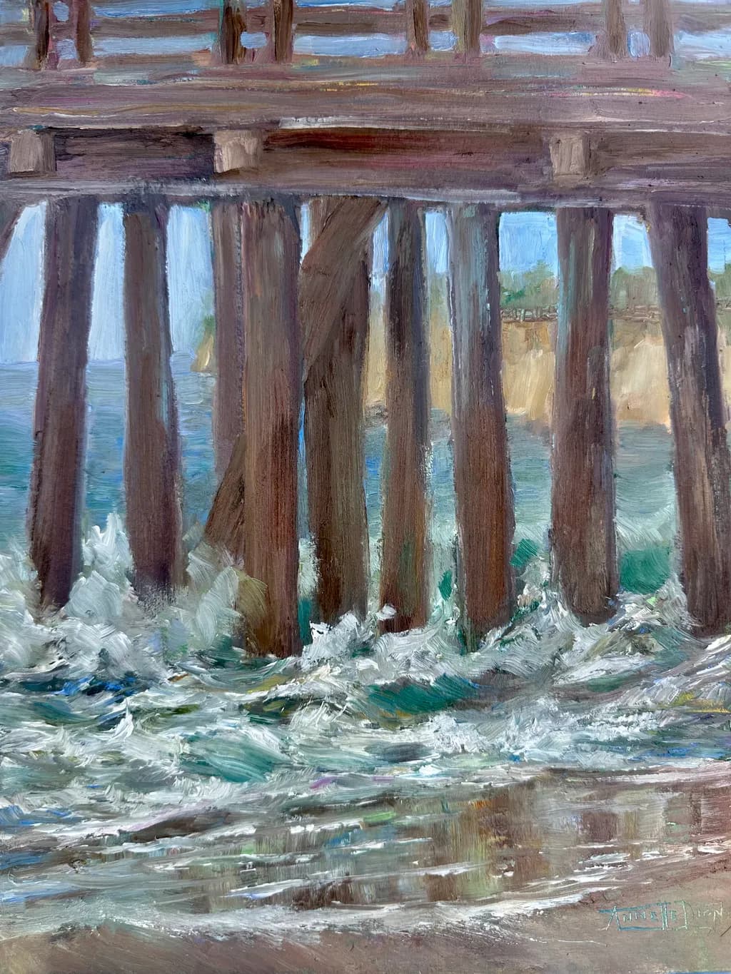 Pier Reflections