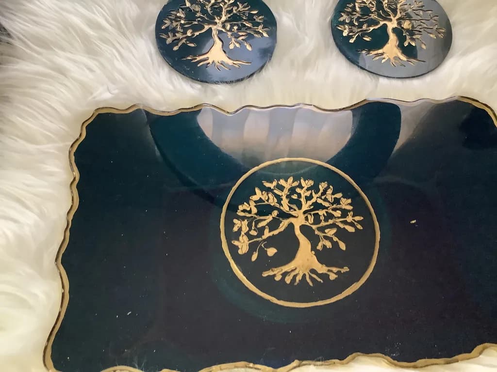 Golden Tree Elegance