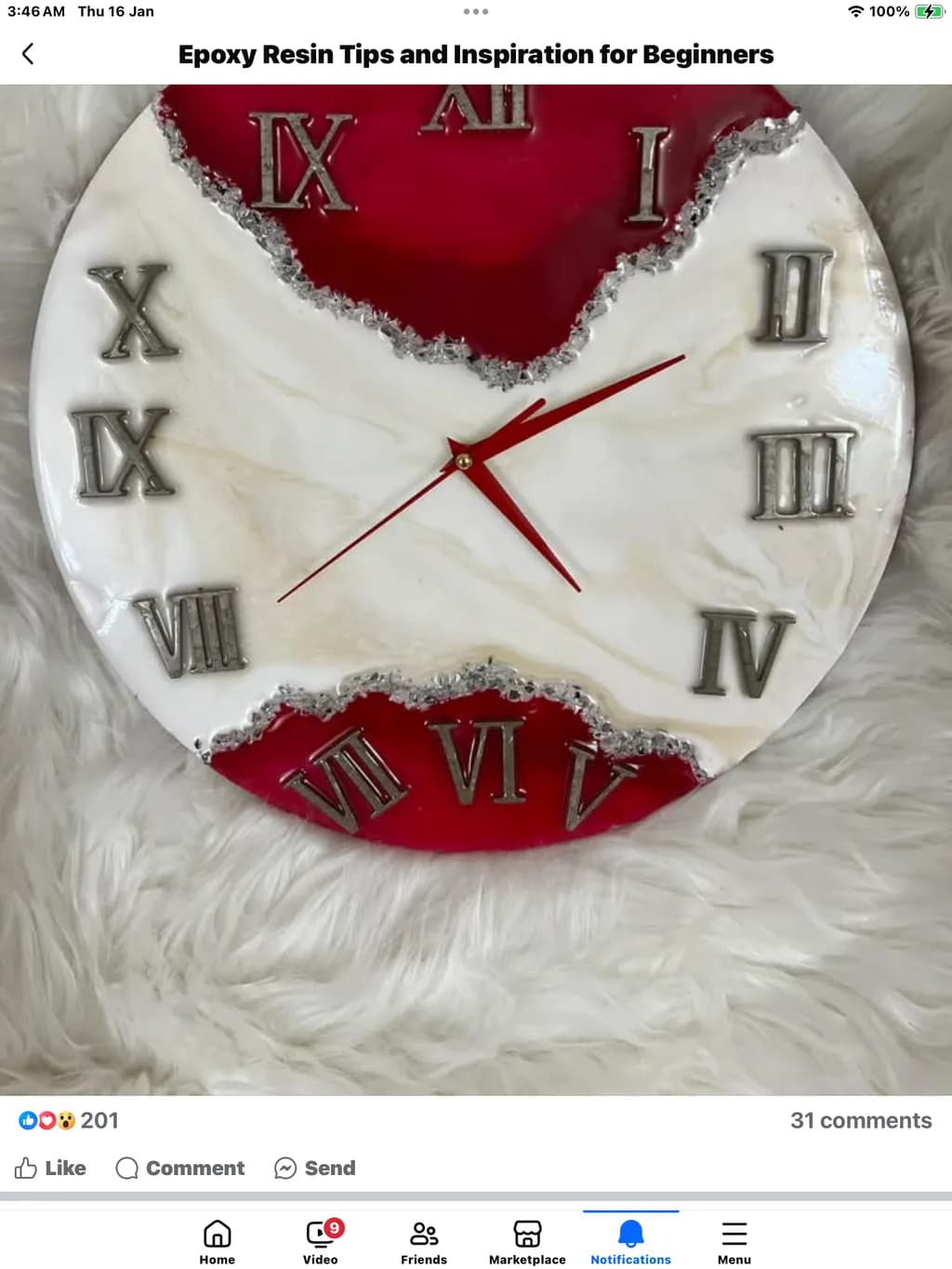 Resin Timepiece
