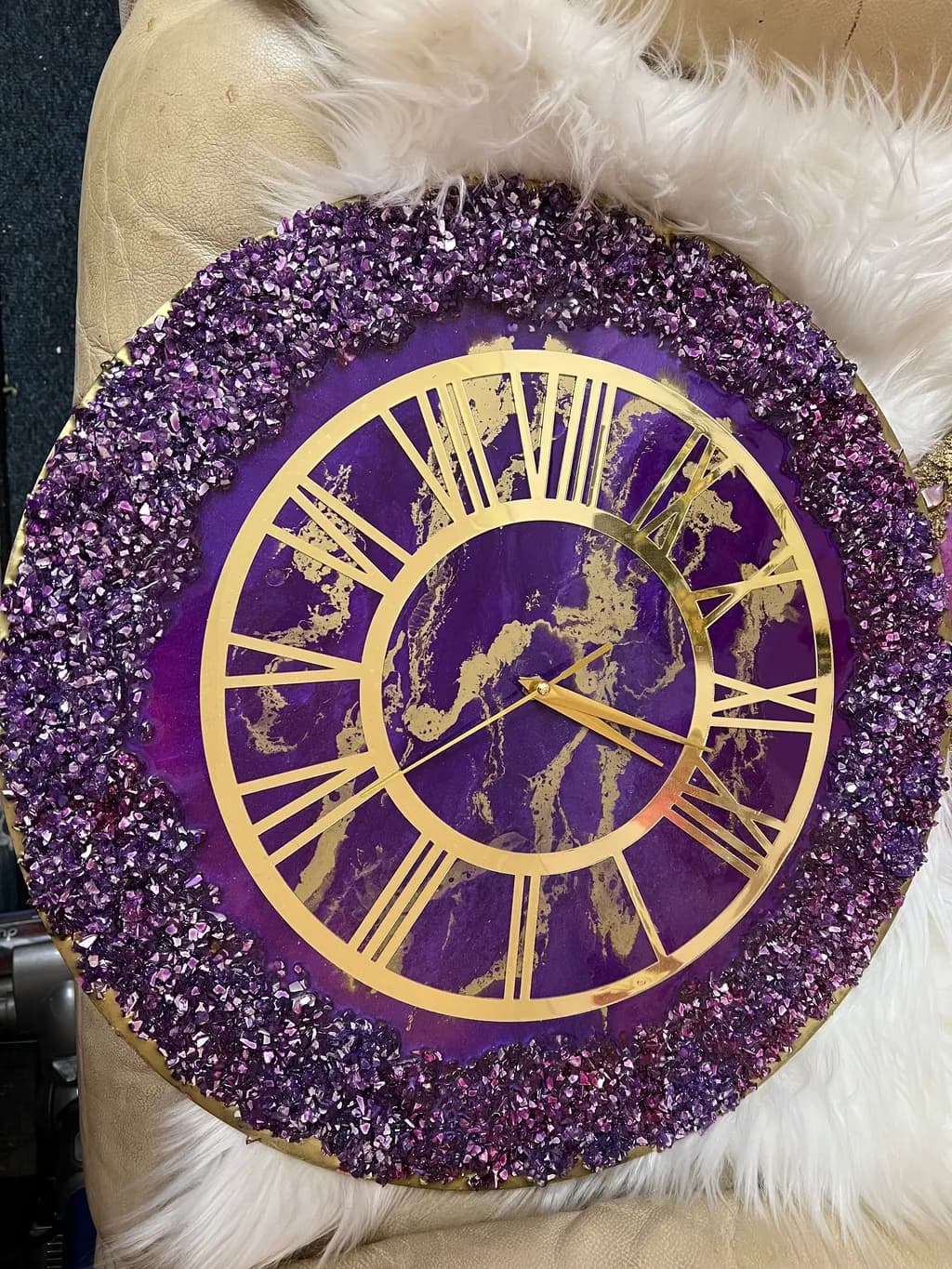 Amethyst Timepiece