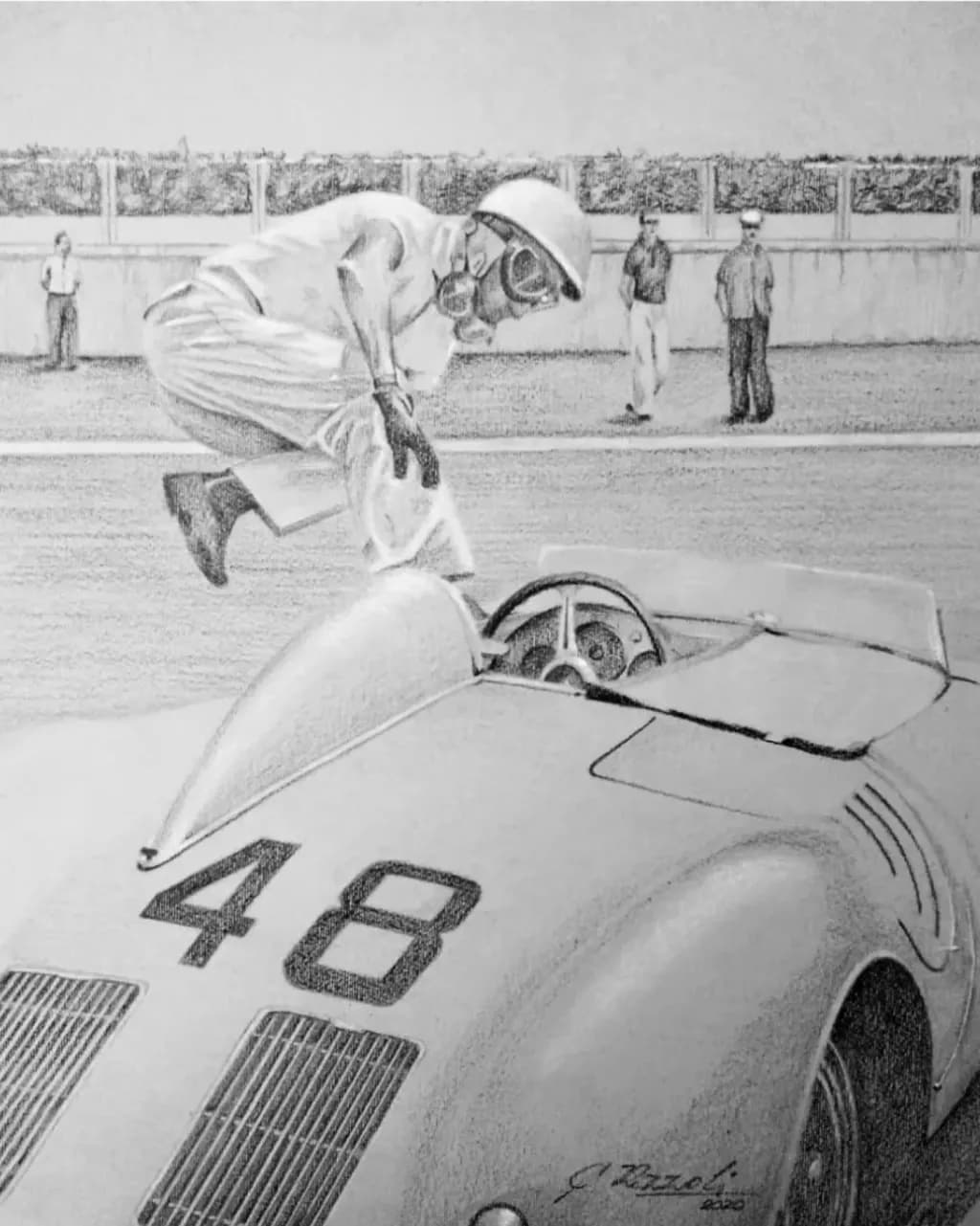 Vintage Racing Action