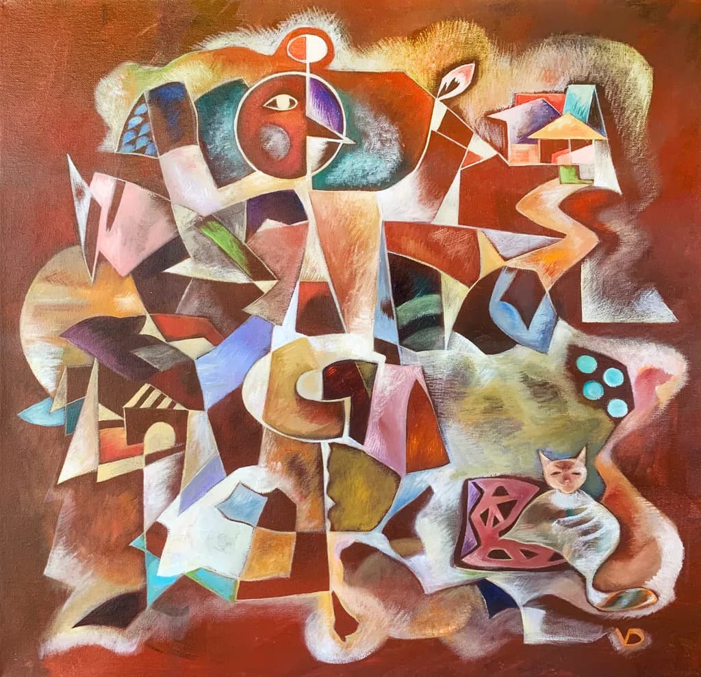 Abstract Cat Playfulness