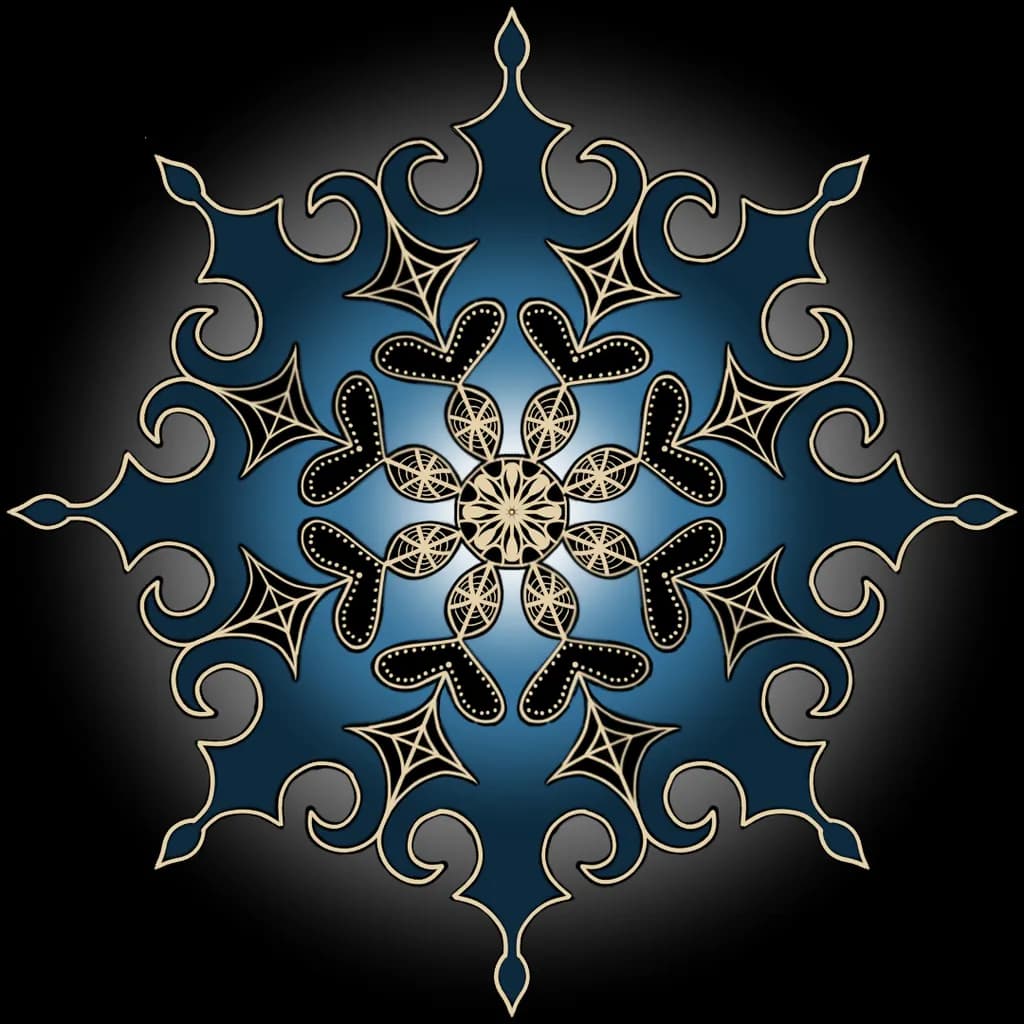 Intricate Snowflake
