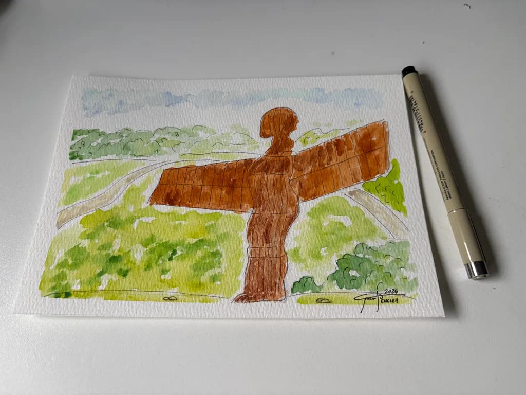 Rustwing Sentinel-Angel of the North 