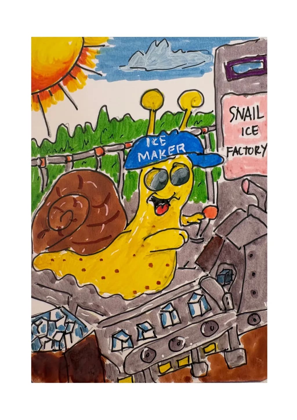 Snail Ice Maker