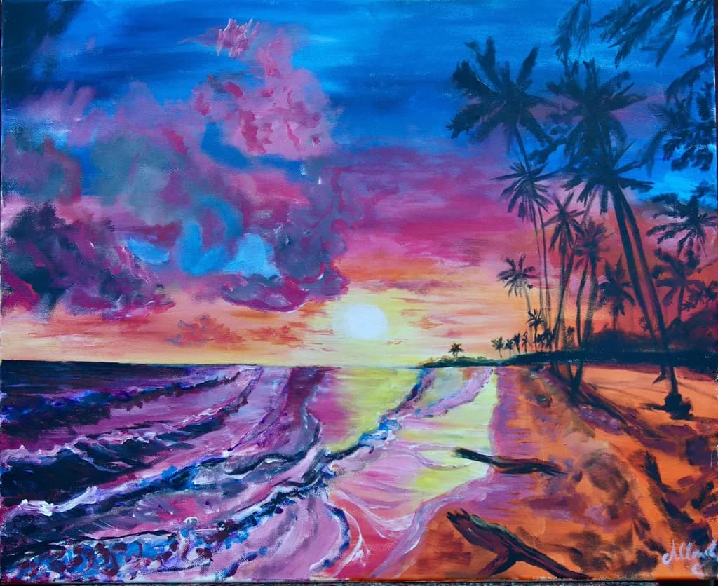 Tropical Sunset Bliss