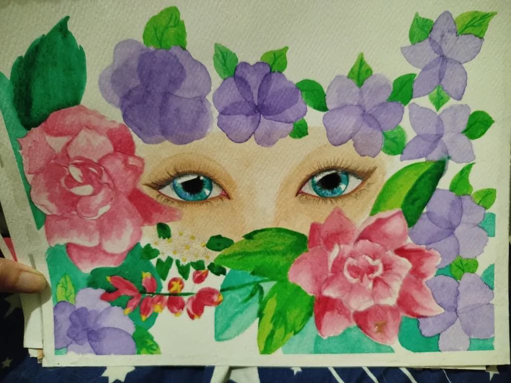 Floral Gaze