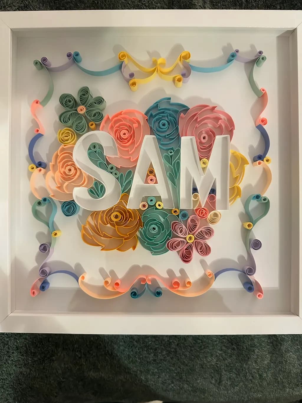 Personalized Floral Delight