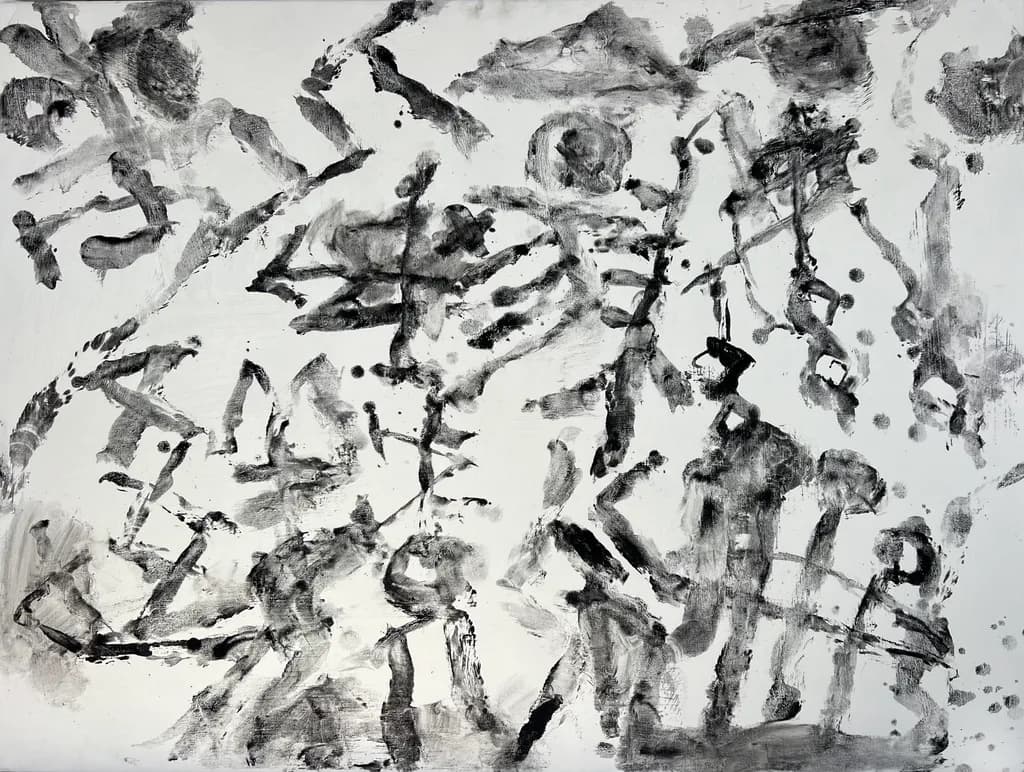 Dynamic Monochrome Dance