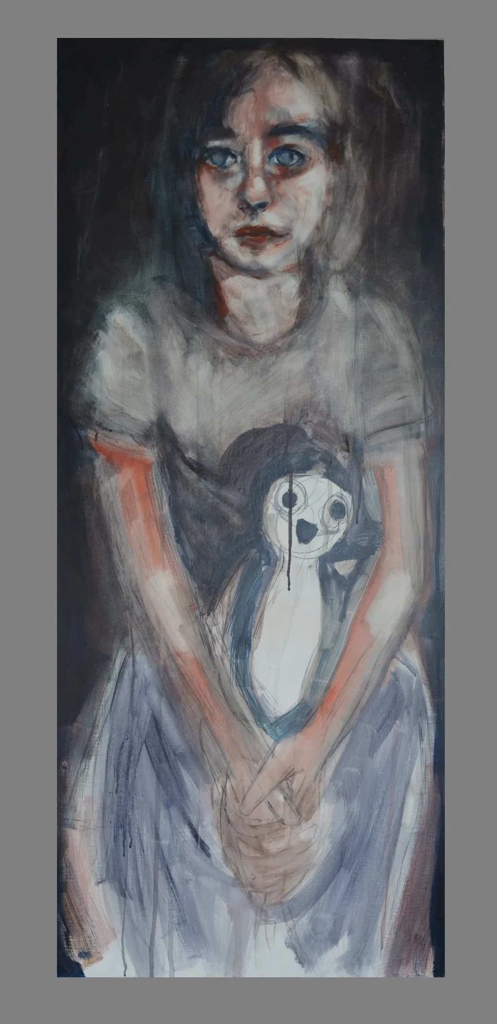 Girl with Penguin