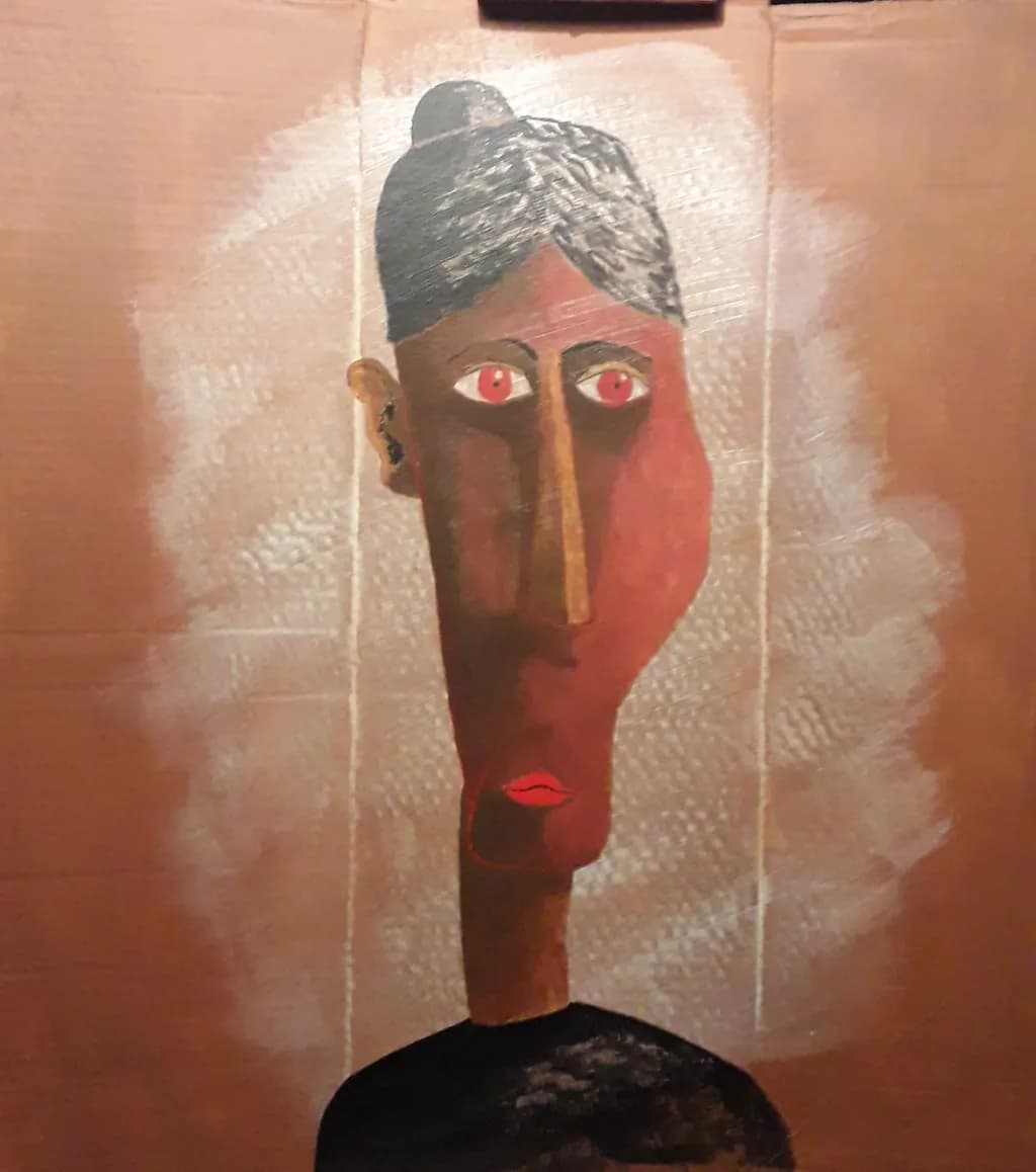 Woman's head