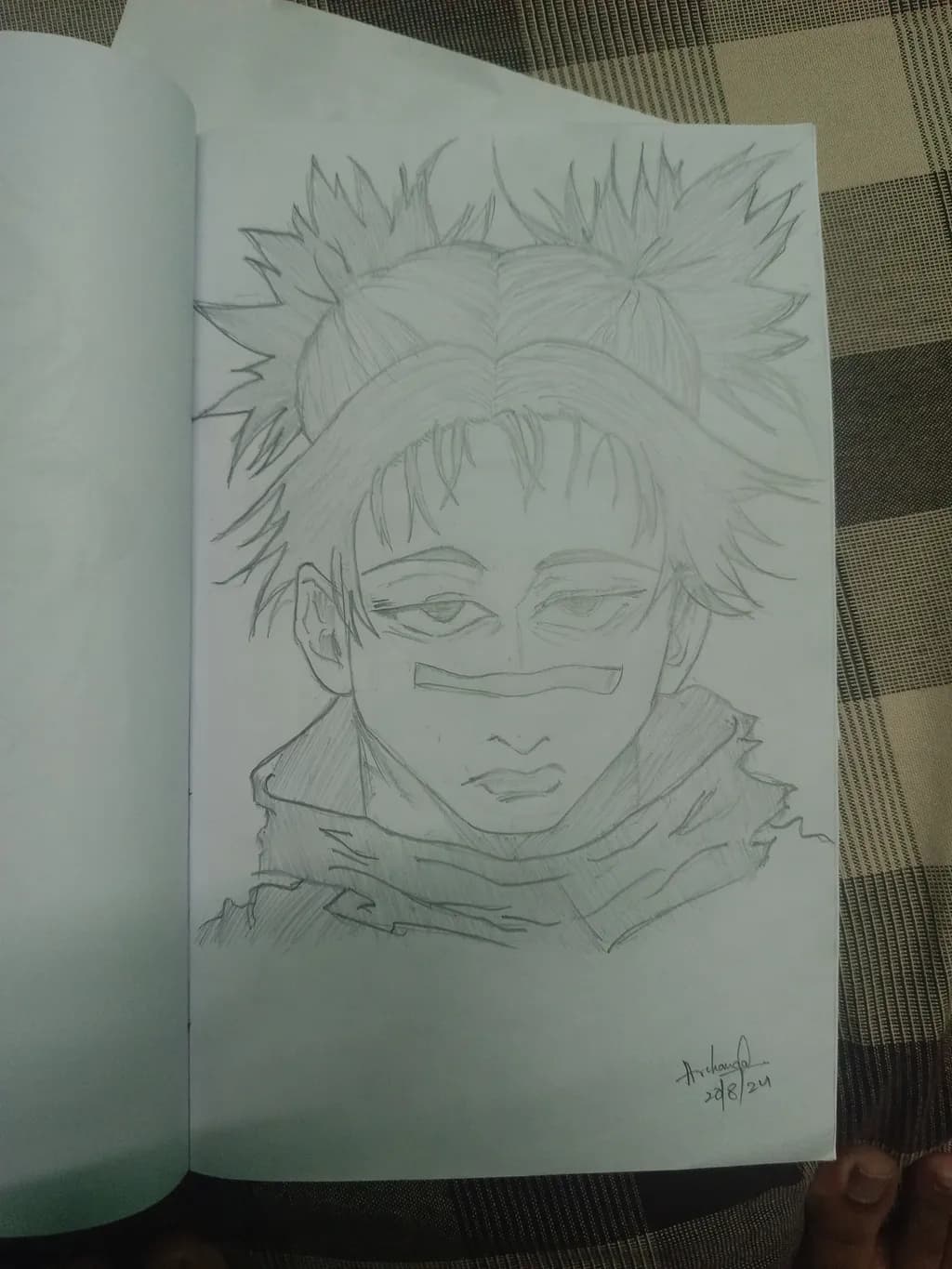 Contemplative Character Sketch