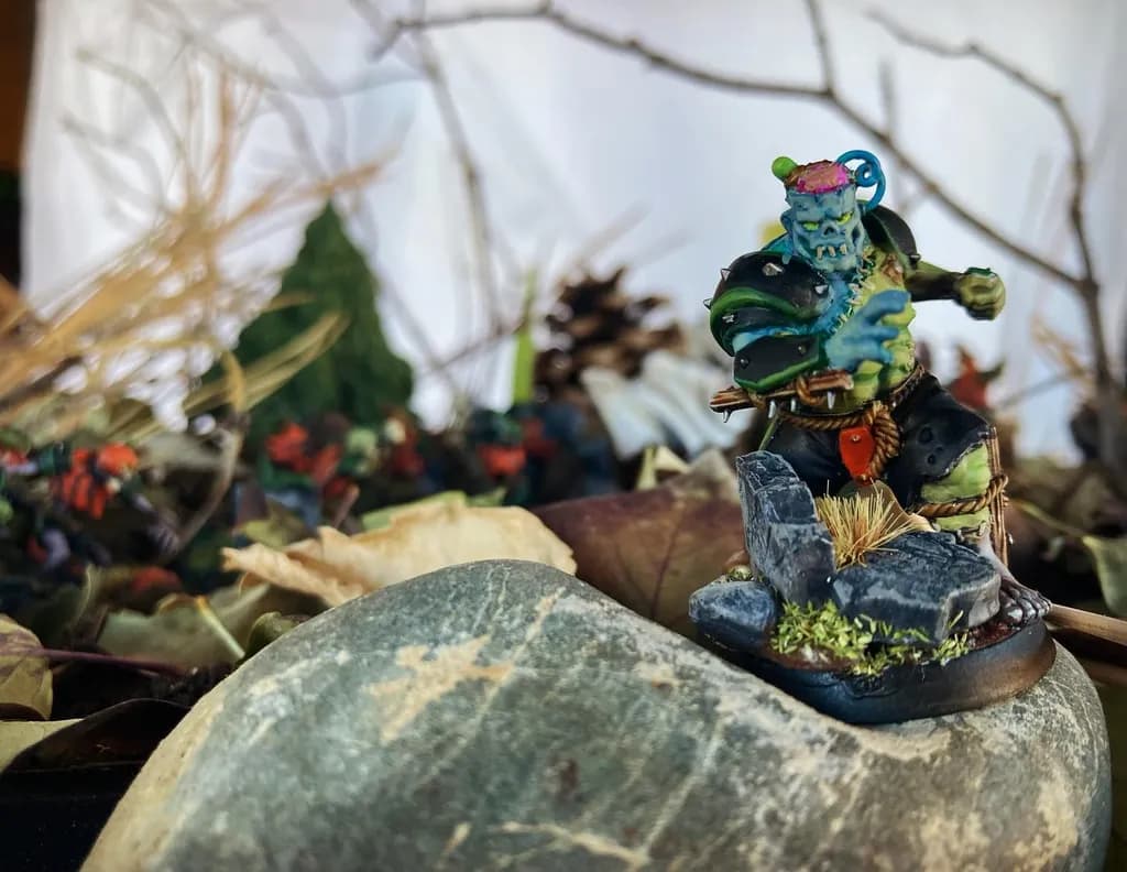 Colorful Orc Miniature