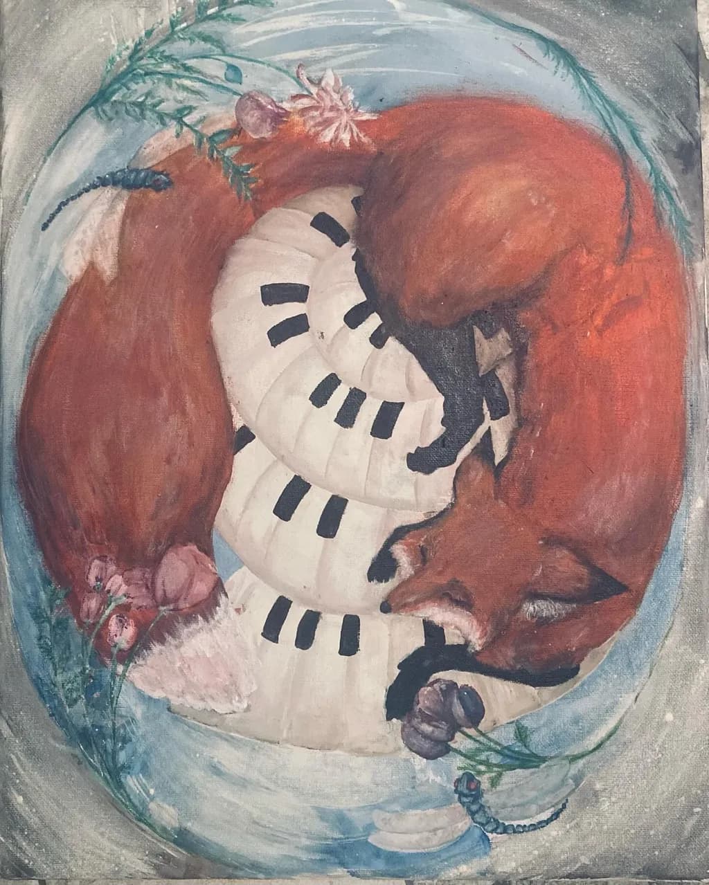 Fox and Clock
