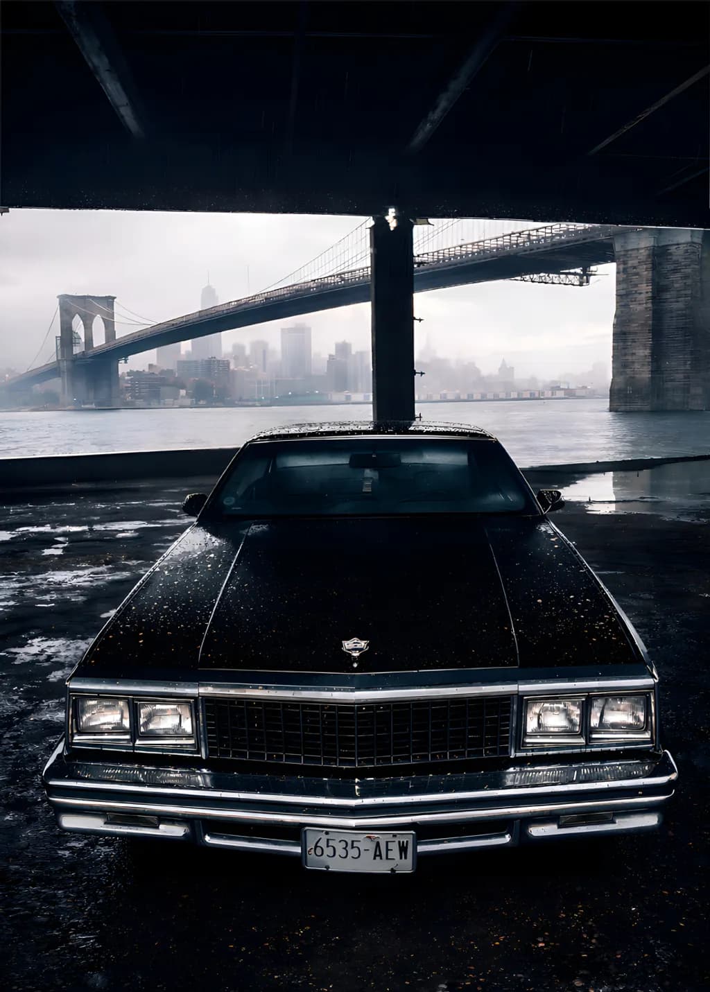 Cadillac Vigil under the Bridge