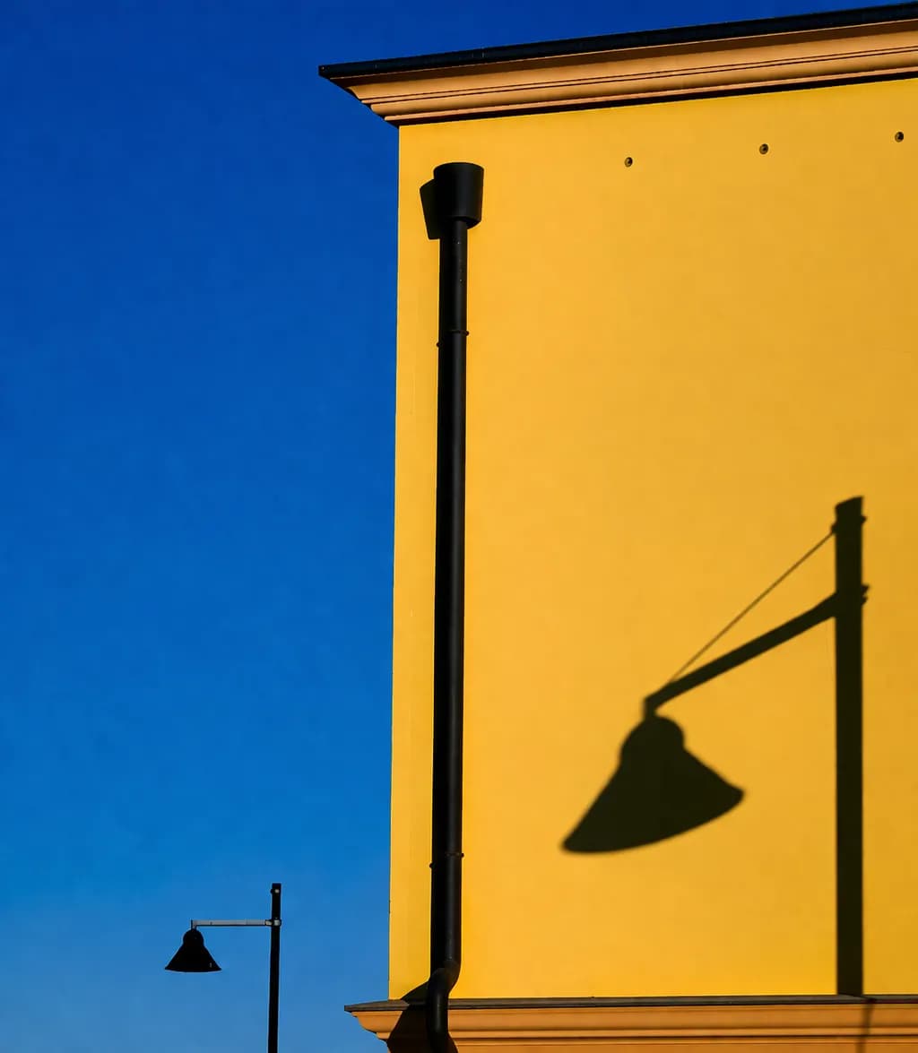 Yellow Facade Shadow
