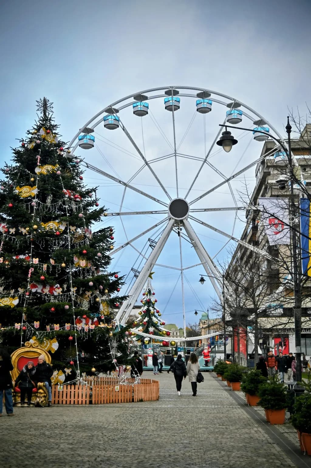 Festive Ferris Wheel