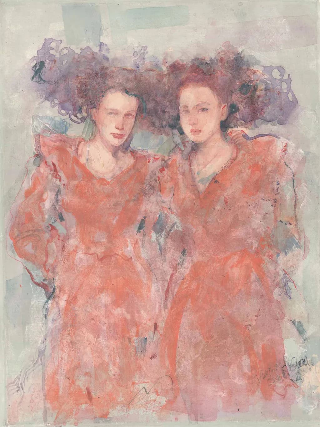 Sisters in Red