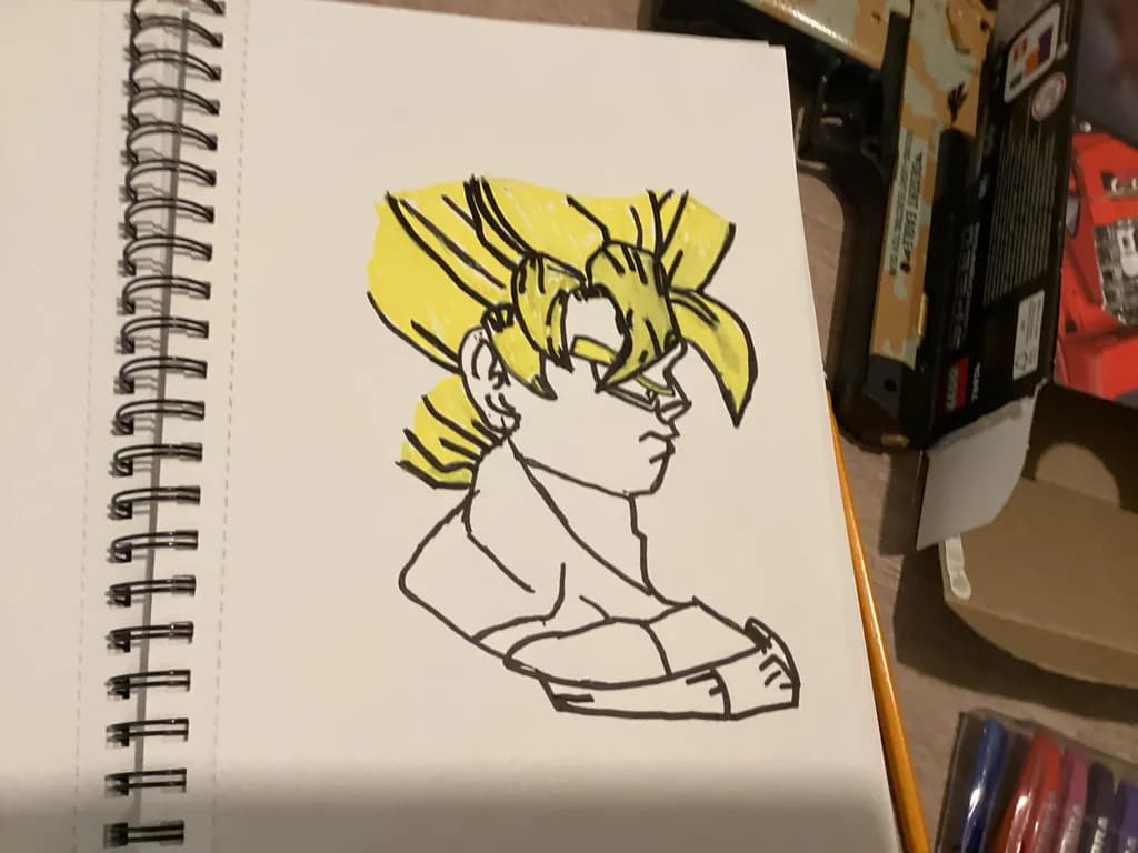 Super Saiyan Sketch