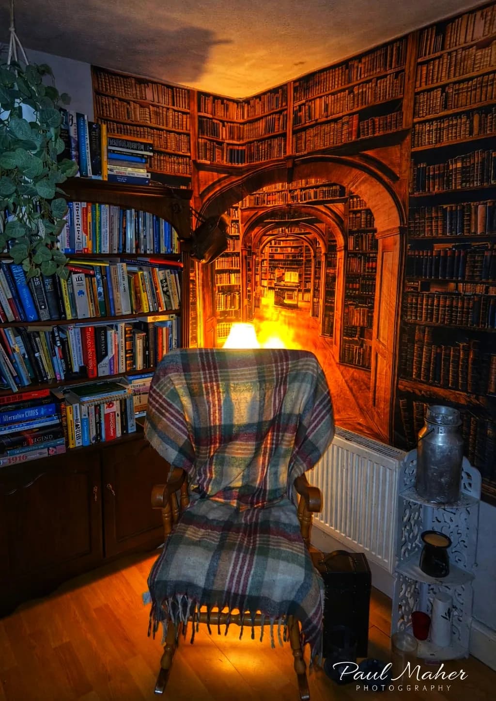 Cozy Library Nook