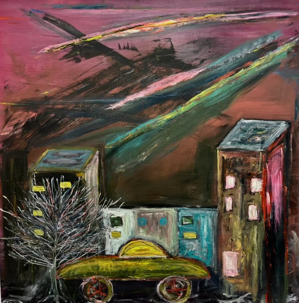 Ma voiture dsns la nuit