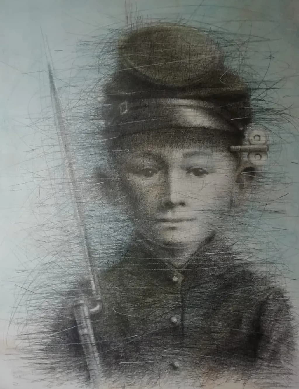 Young Soldier's Resolve