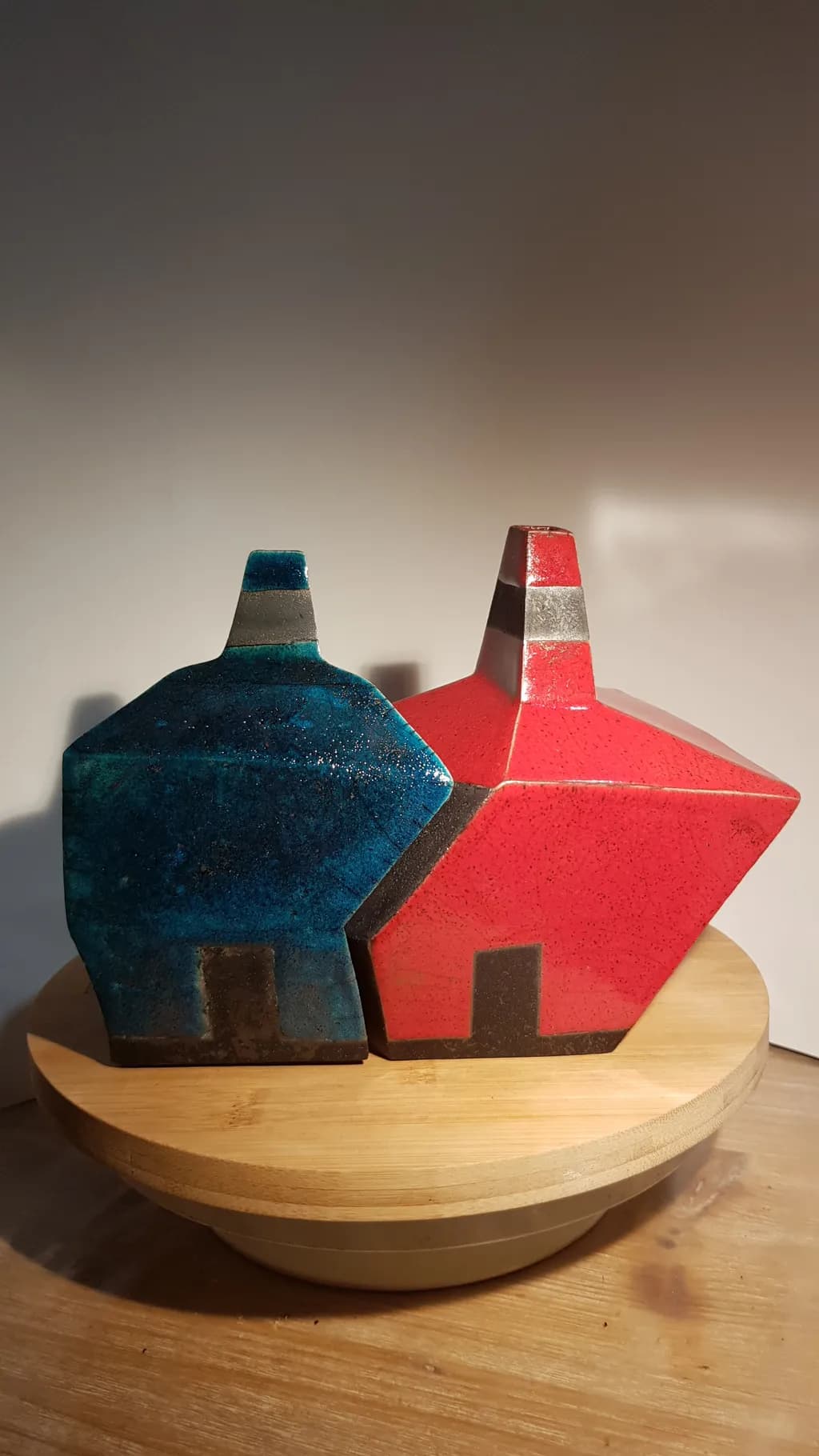 Geometric Harmony Vases