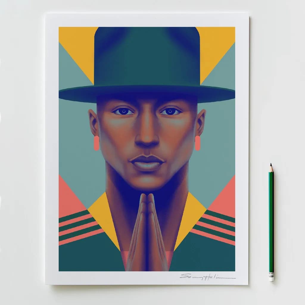 Praying Portrait