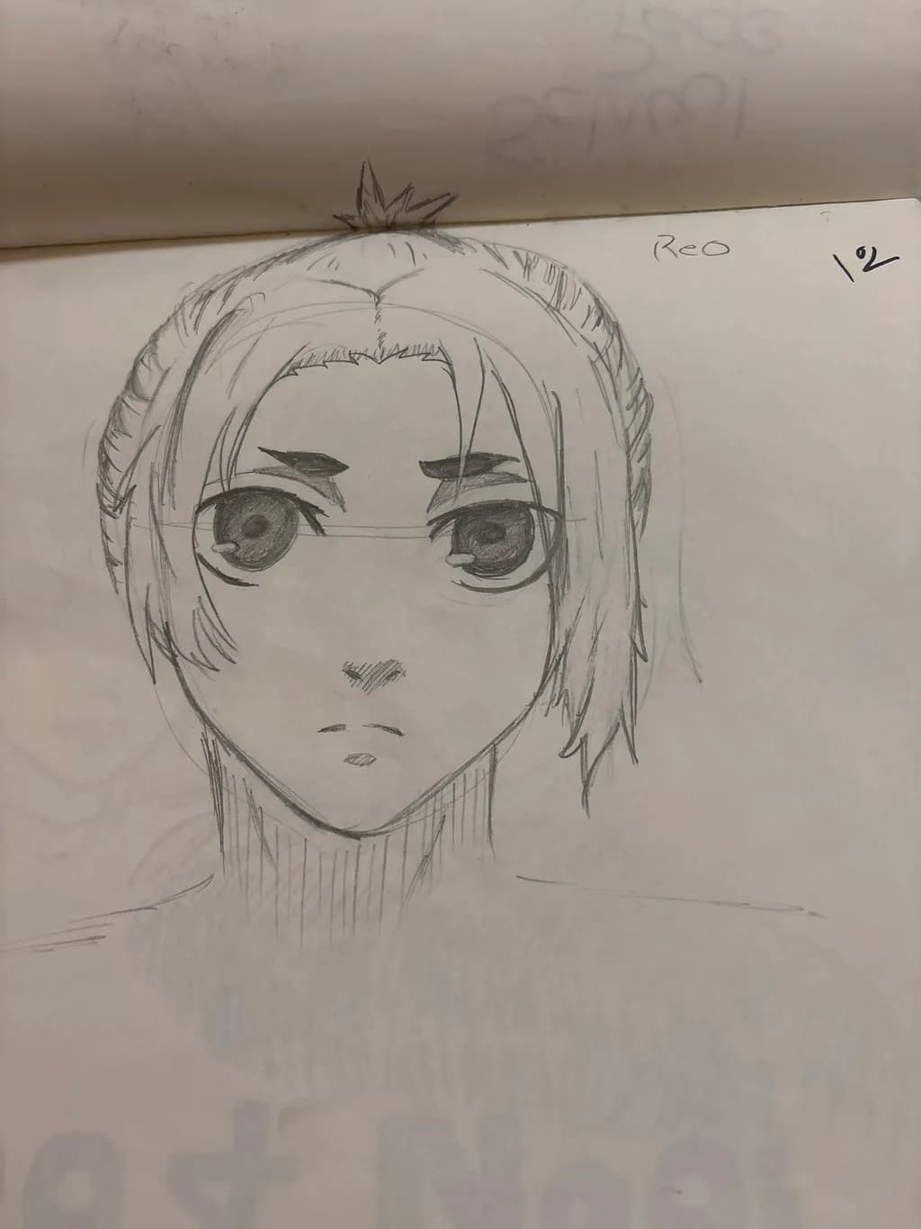 Contemplative Character Sketch