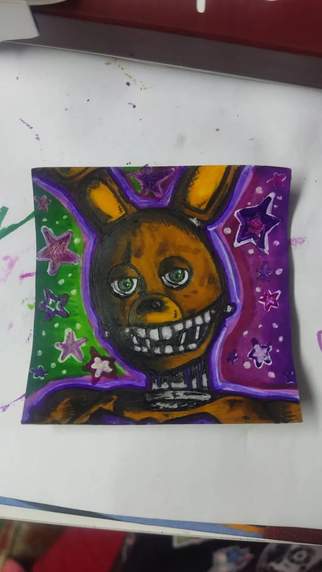 Creepy Cartoon Character