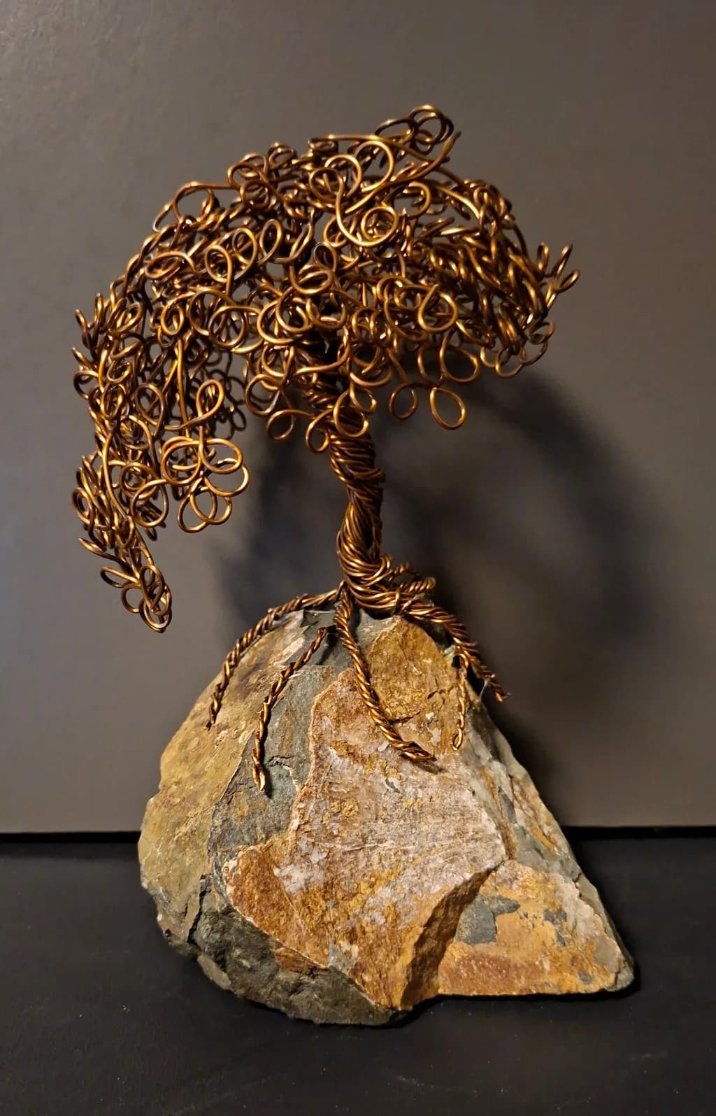 Copper Spiral Tree