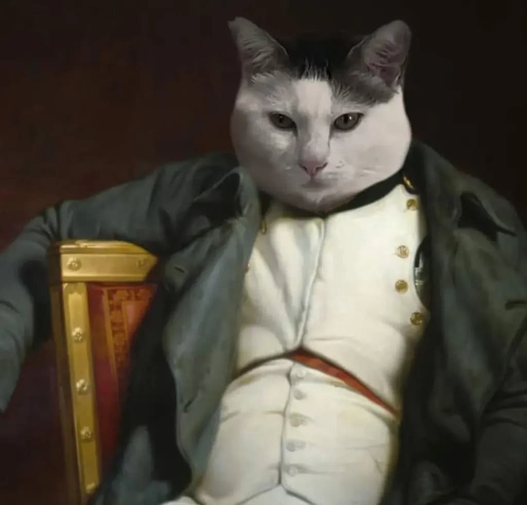Regal Feline Portrait