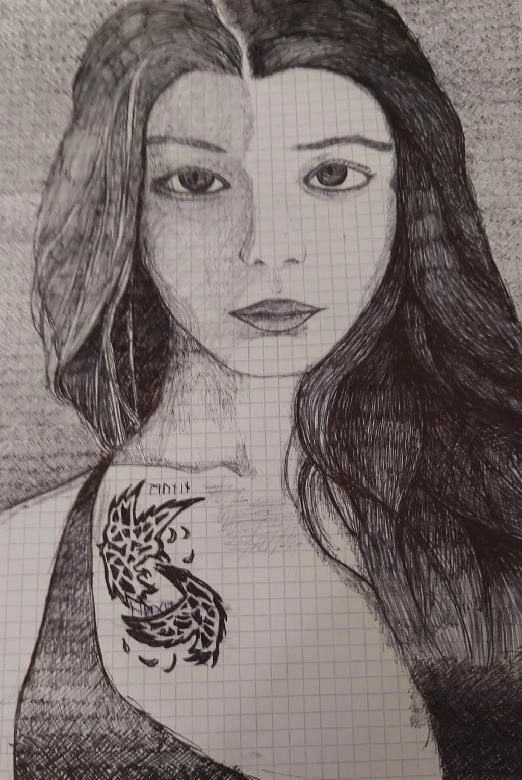 Tattooed Portrait