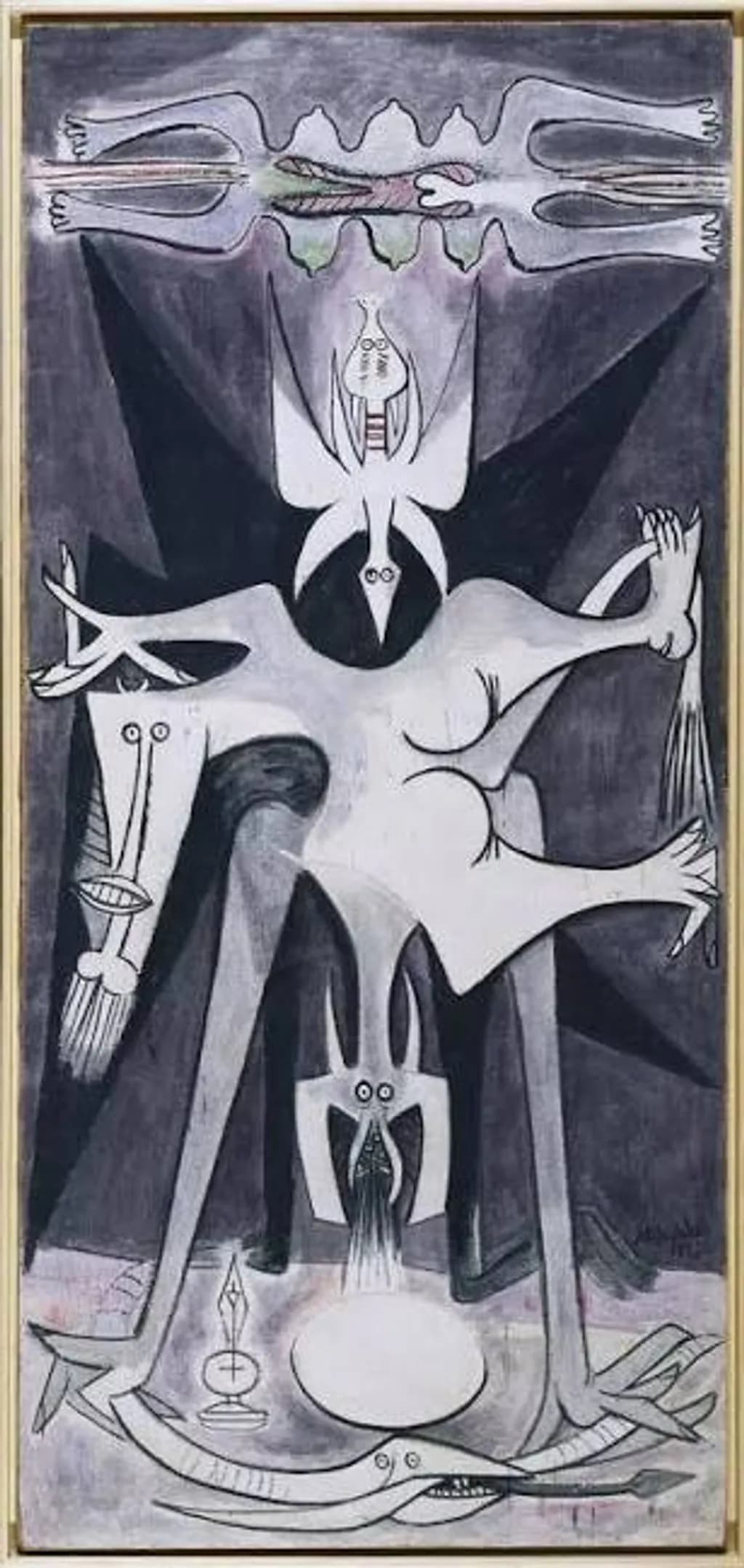 Abstract Figures Composition