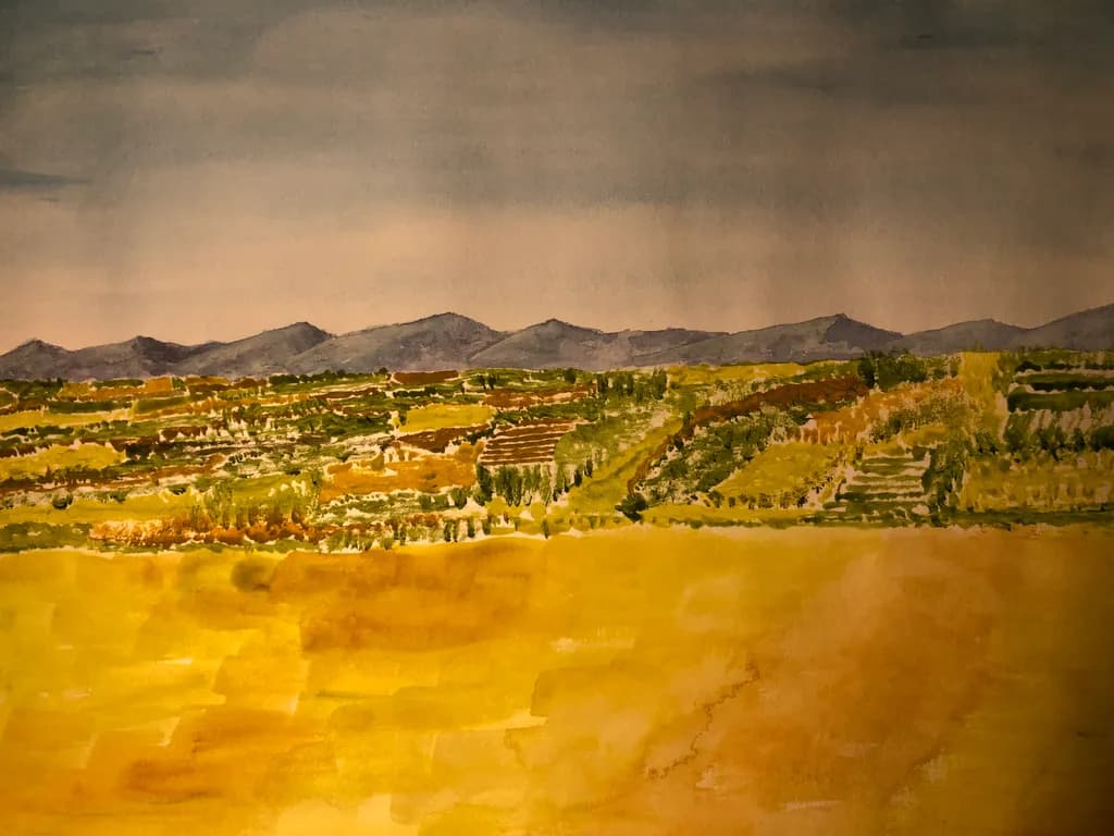 Mountain Fieldscape