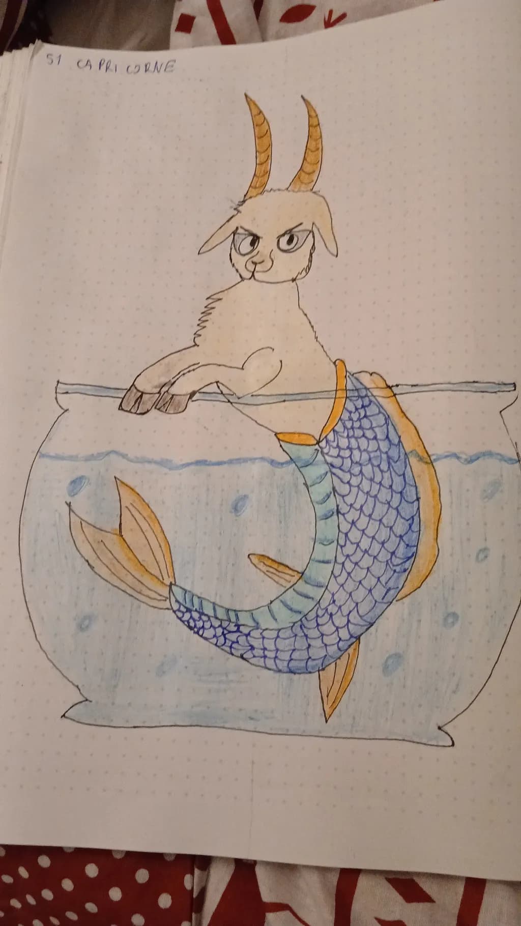 Mischievous Mermaid Goat