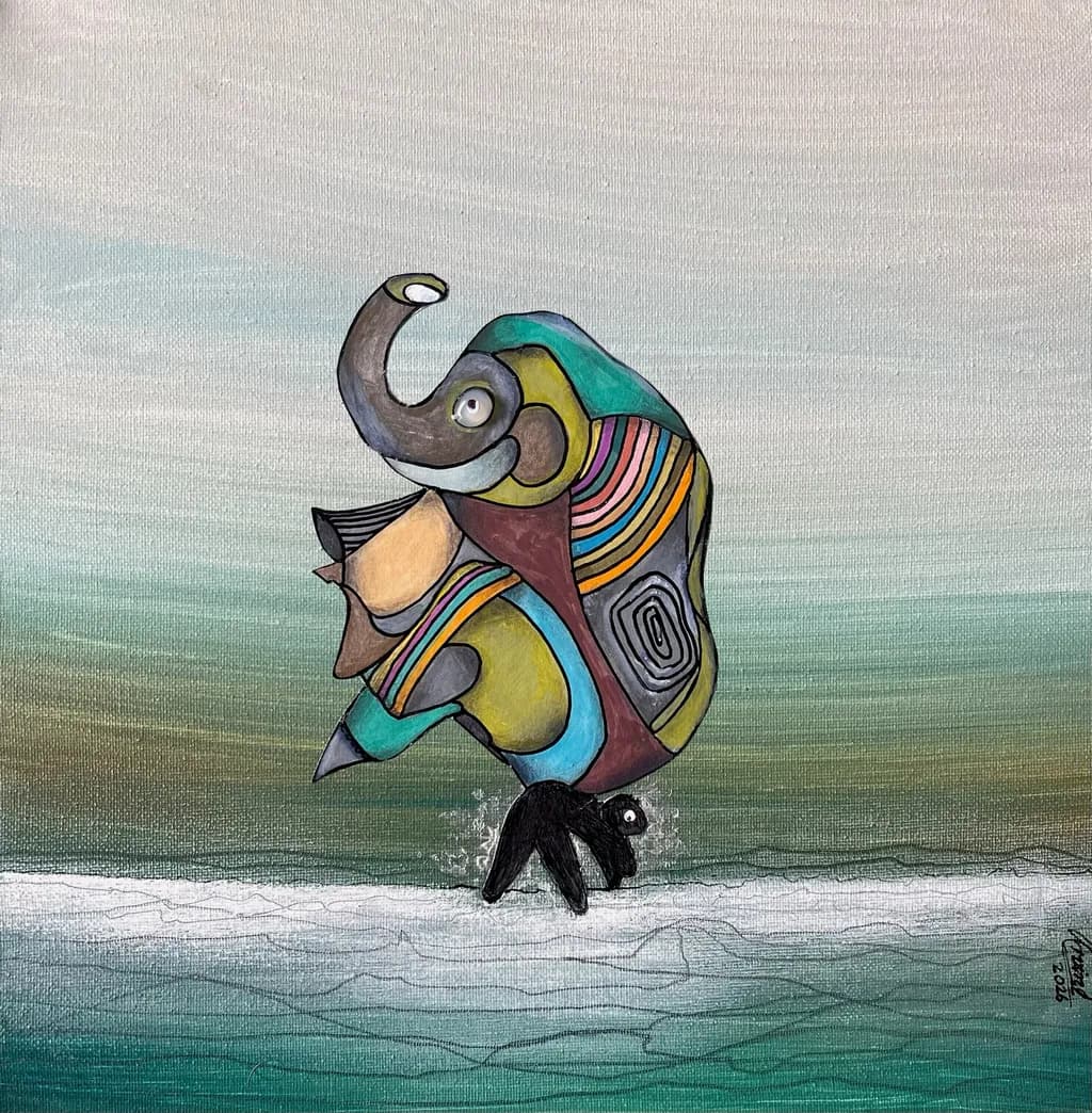 Geometric Elephant Balance
