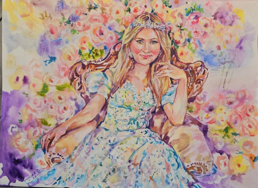 Floral Throne