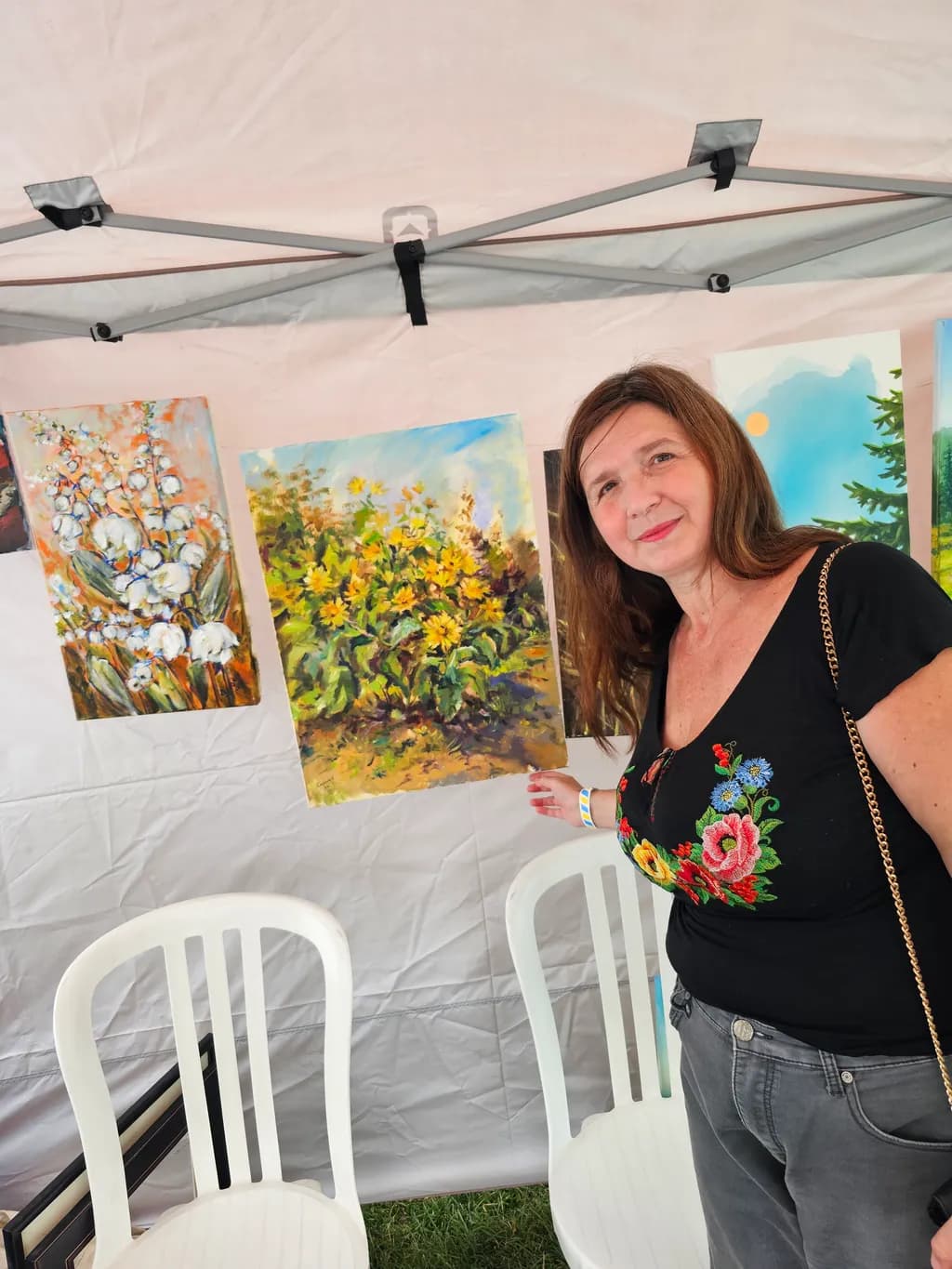 Sunflower Garden Painting