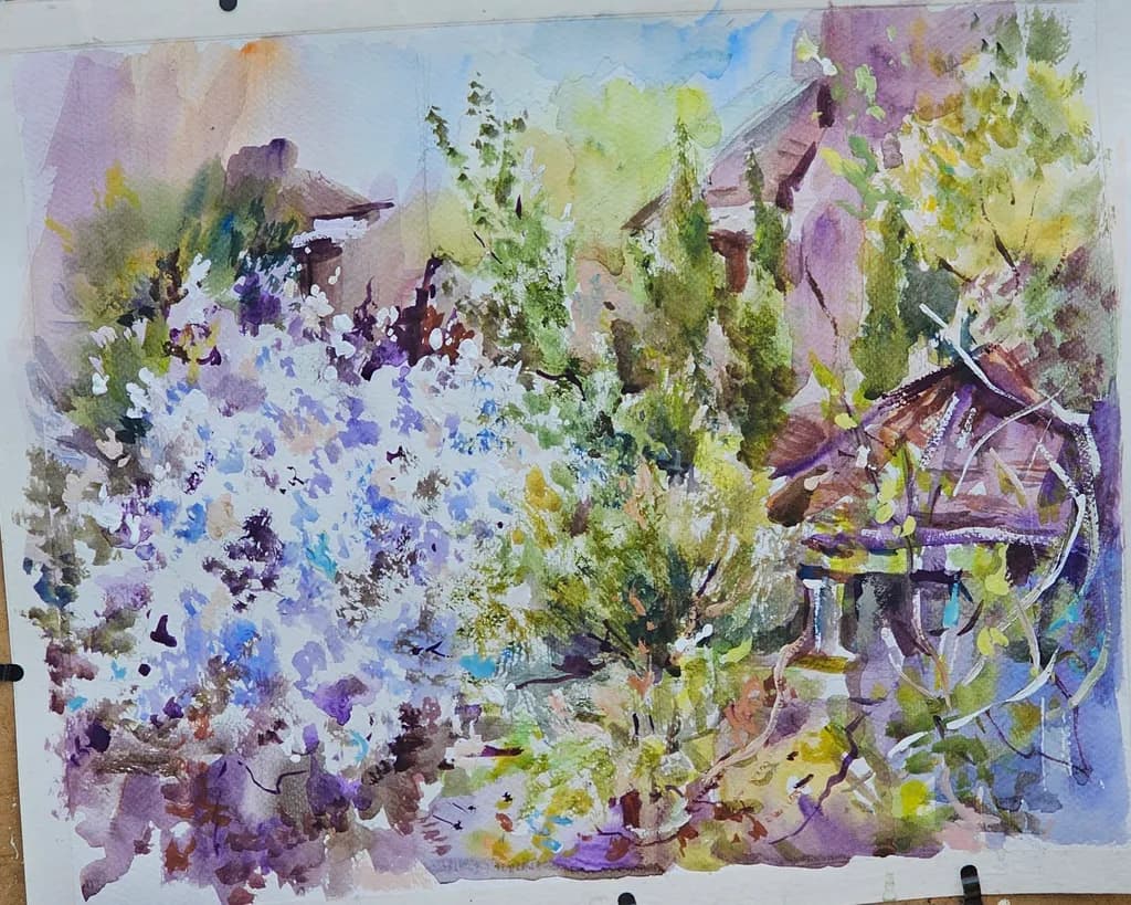 Garden Bloom Abstraction