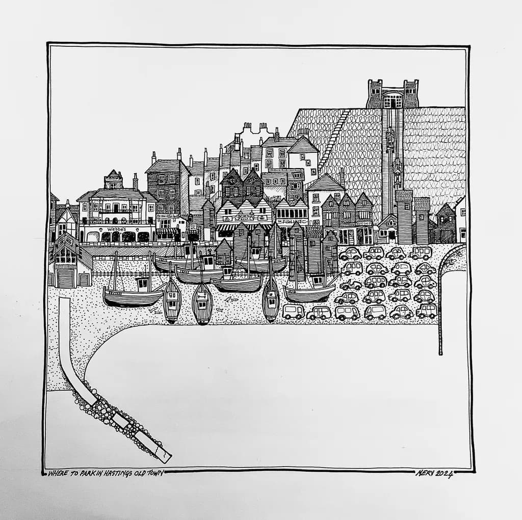 Hastings Harbor Scene