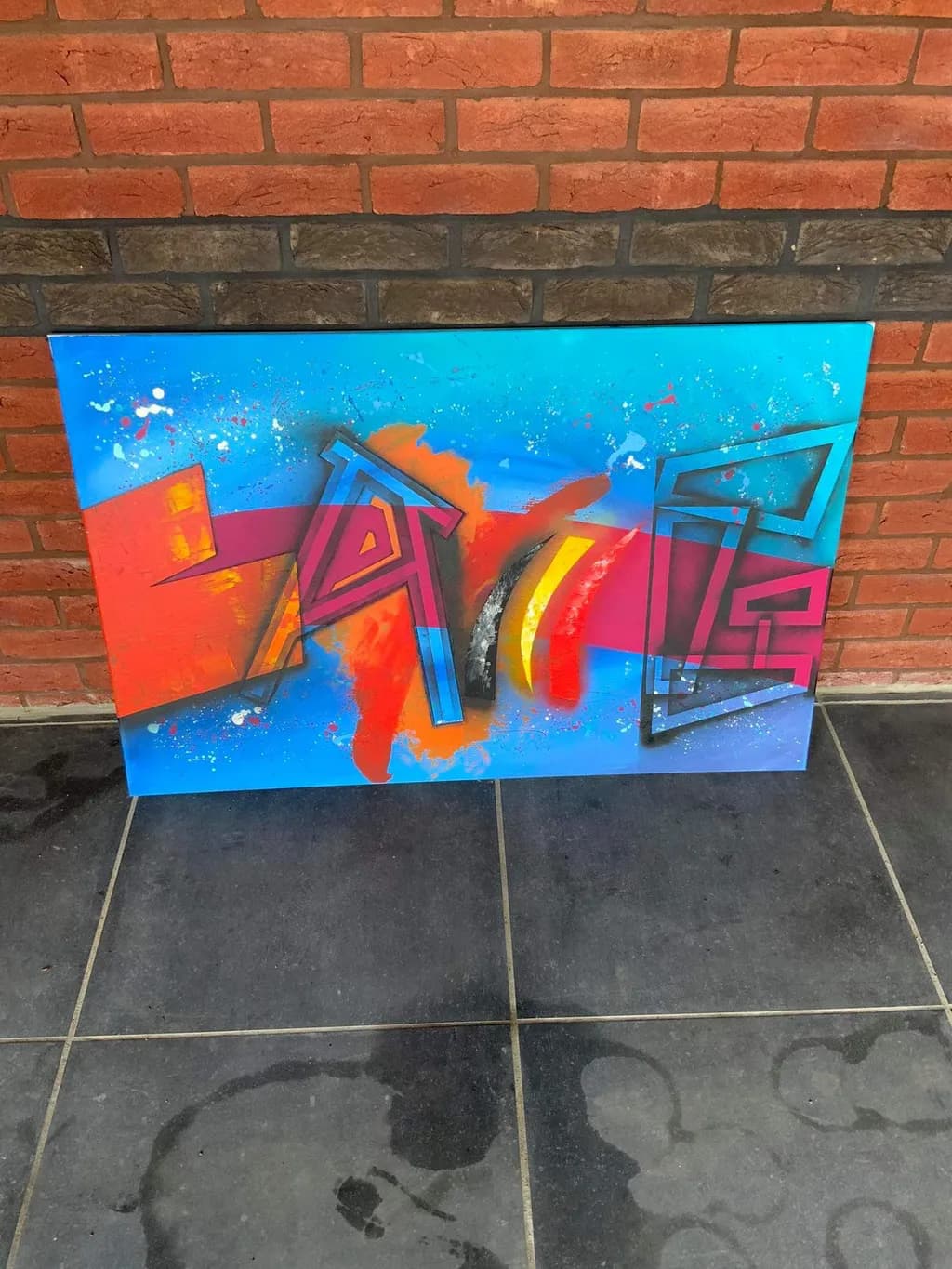Colorful Graffiti Burst