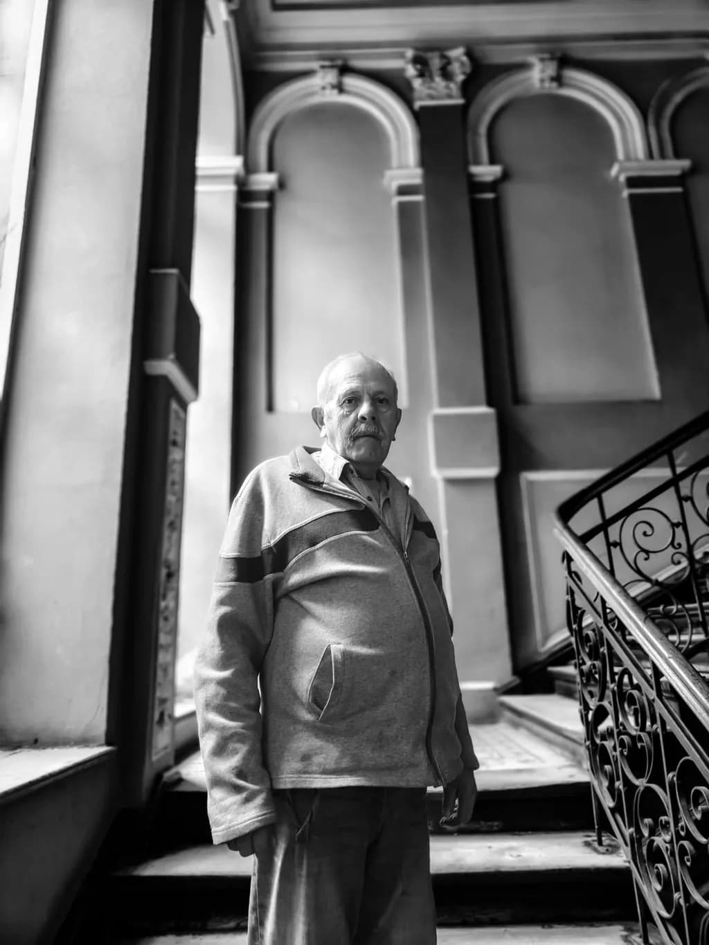 Staircase Portrait