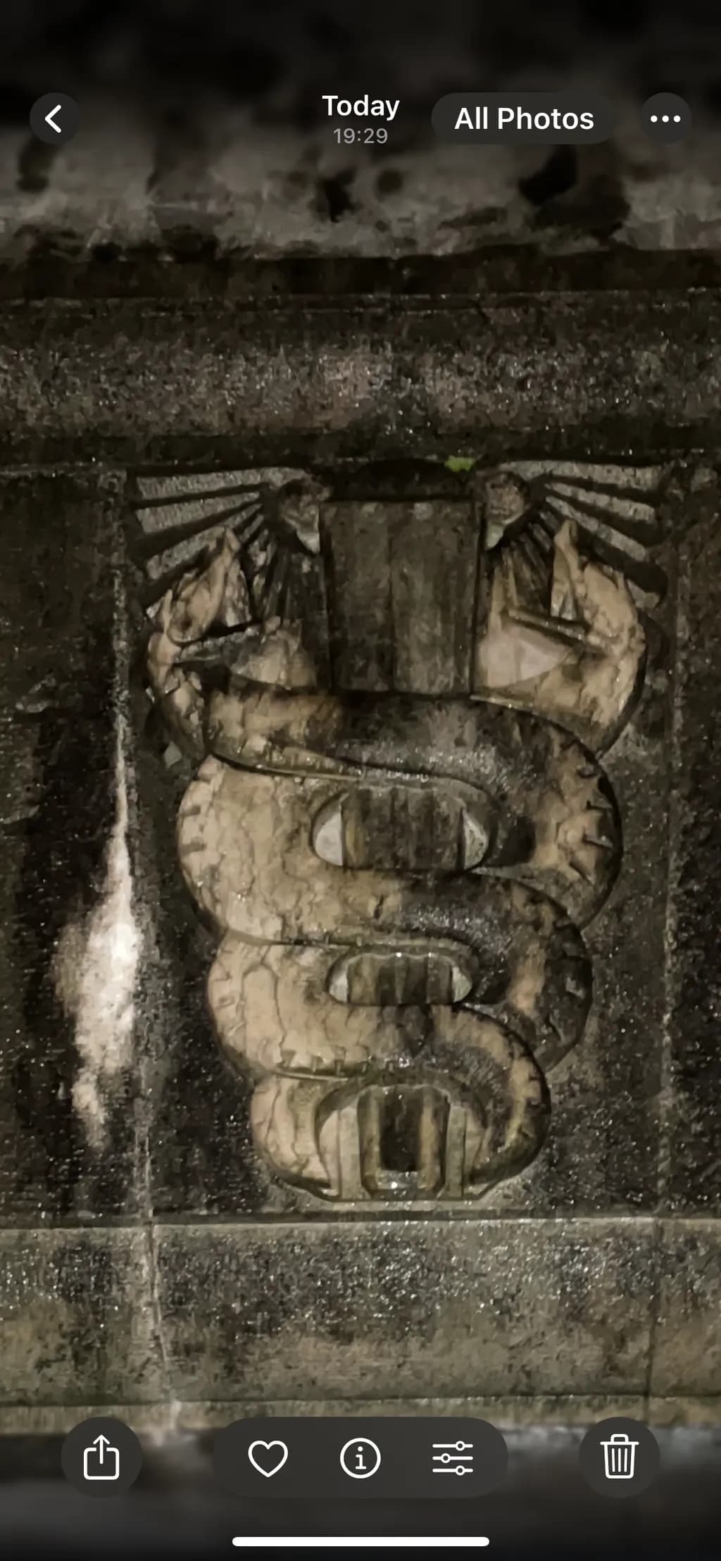 Caduceus Relief