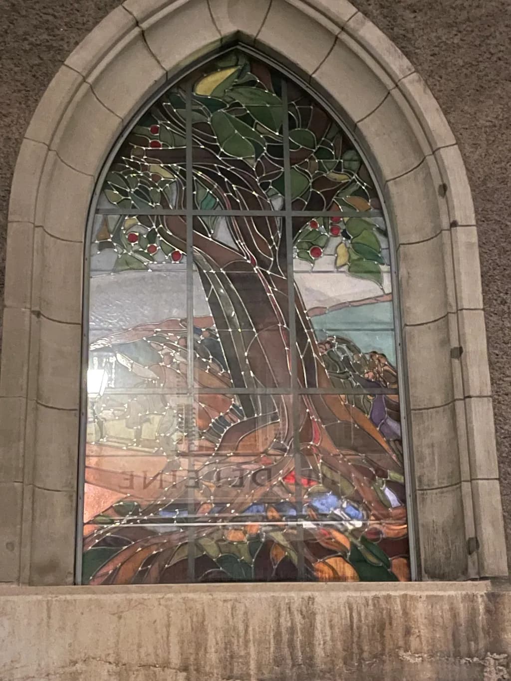 Majestic Tree Stained Glass