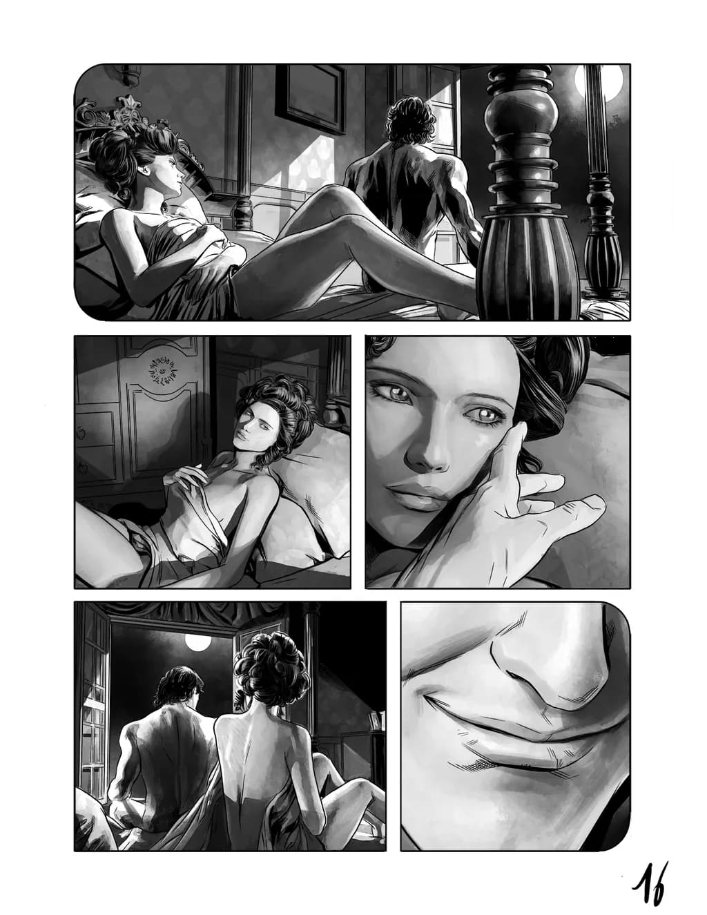 Moonlit Bedroom Moments